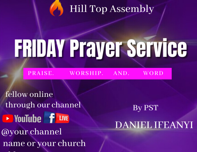 Friday prayer Template | PosterMyWall