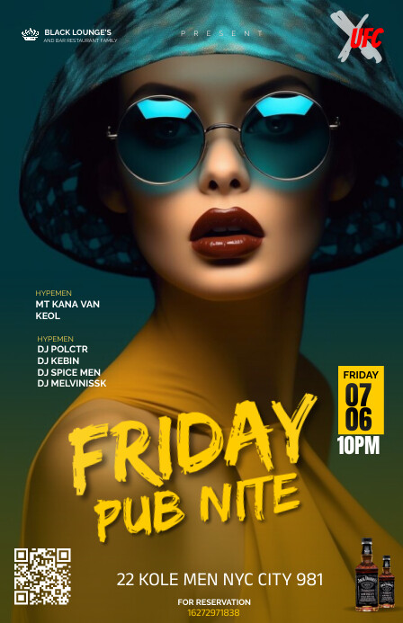 Friday Pub Night Flyer Template PosterMyWall friday-pub-night-flyer-template-postermywall