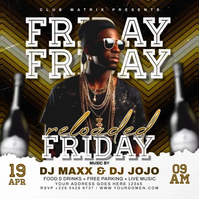 Copy of Friday reloaded | PosterMyWall
