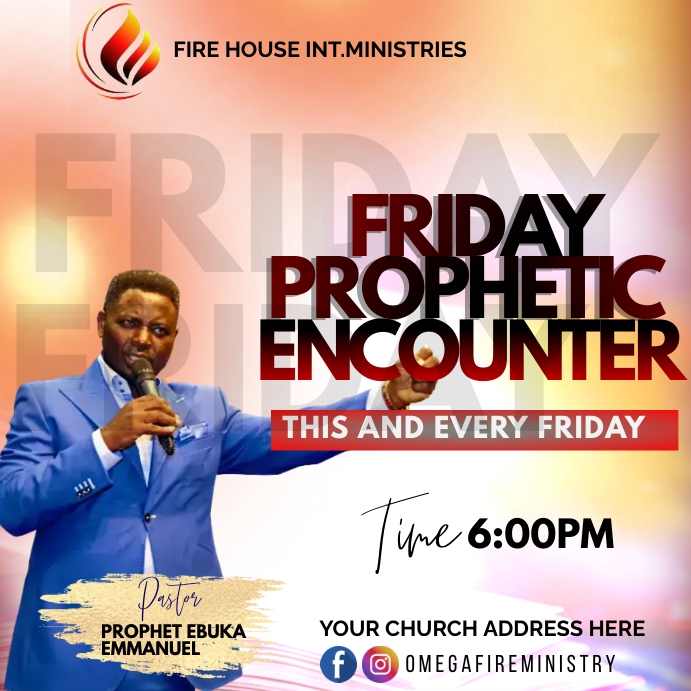 Copy of friday service | PosterMyWall