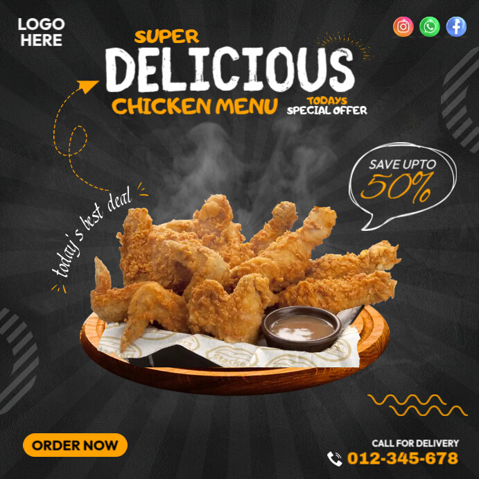 Deep Fried Chicken Menu at Laura Granados blog