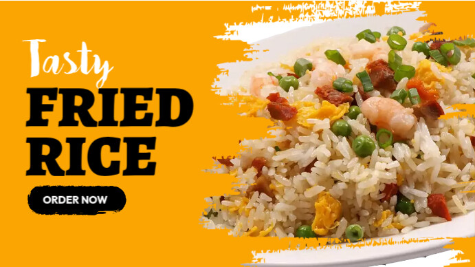 Fried Rice Menu Template | PosterMyWall