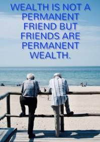 FRIEND AND WEALTH QUOTE TEMPLATE A1