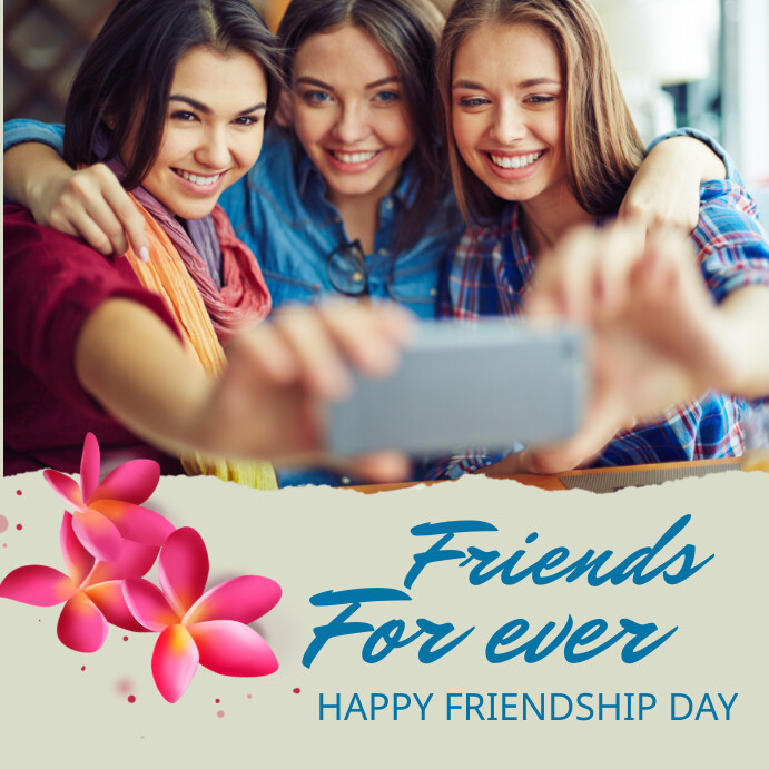 Friends,event, birthday, party Wpis na Instagrama template