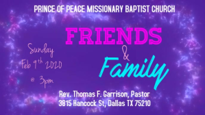 Friends & Family Facebook Cover Video (16:9) template