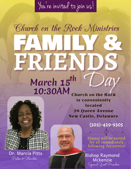 Friends and Family Day Template PosterMyWall