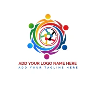 Friendship day, logo designs template