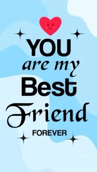 Friendship day,best friends,love Instagram Reel template