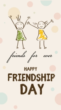 Friendship day,friends,love Instagram Story template
