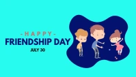 Friendship Day Koptekst blog template