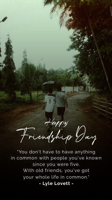Copy of friendship day | PosterMyWall