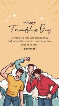 friendship day Instagram Story template
