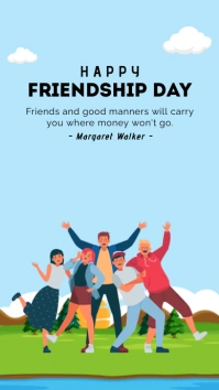 friendship day Instagram Story template
