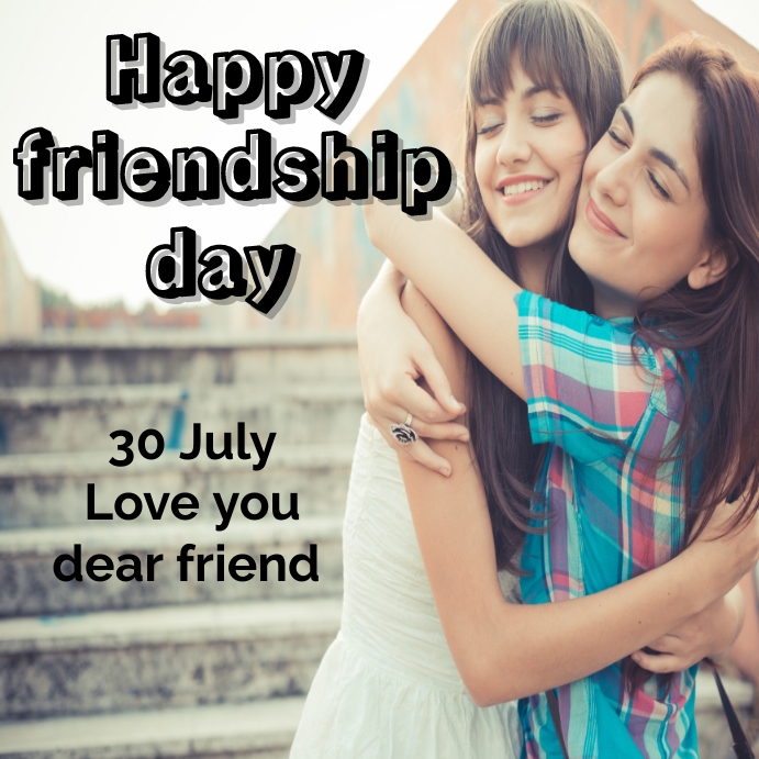 Friendship day Square (1:1) template