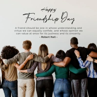 friendship day Instagram Post template