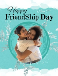 Friendship Day Flyer template