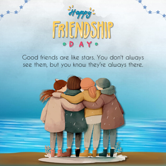 Friendship Day Instagram Post Template | PosterMyWall