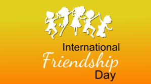 Friendship Day Twitter post Twitter-Beitrag template