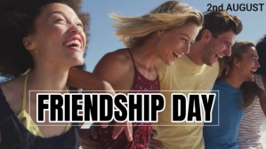friendship day wishes instagram post Digital Display (16:9) template