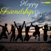 friendship day wishes instagram post template