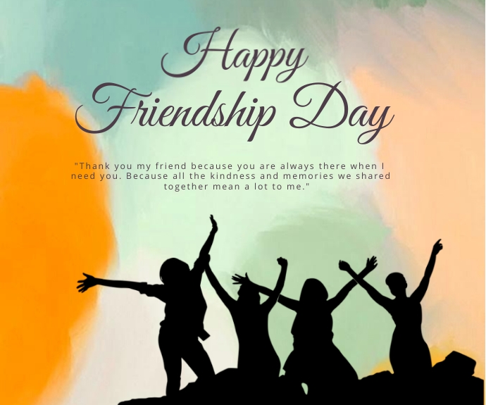 Friendship Template | PosterMyWall