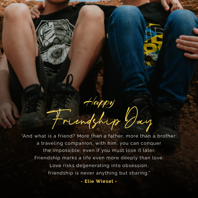 Copy of friendship | PosterMyWall