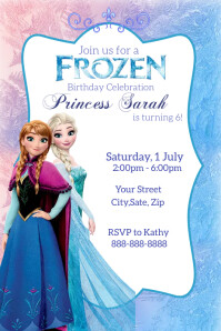 230 Frozen Birthday Invitation Customizable Design Templates Postermywall 230 Frozen Birthday Invitation Customizable Design Templates Postermywall