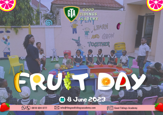 Fruit Day A3 template