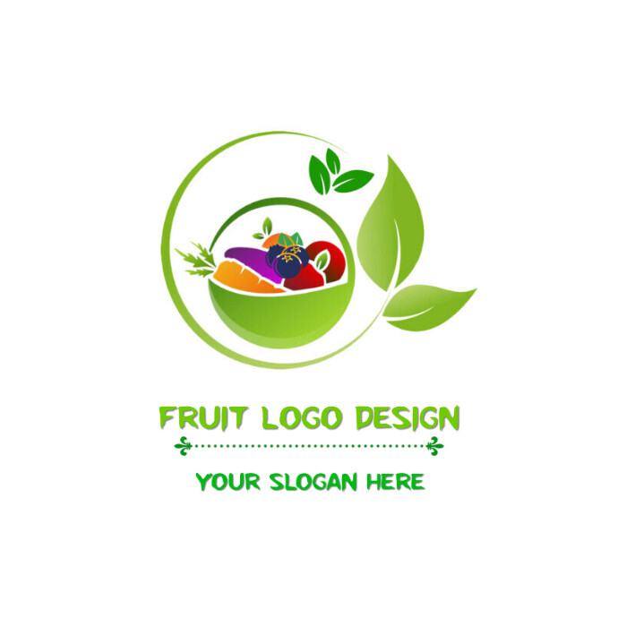 Fruit Logo Design Template | PosterMyWall
