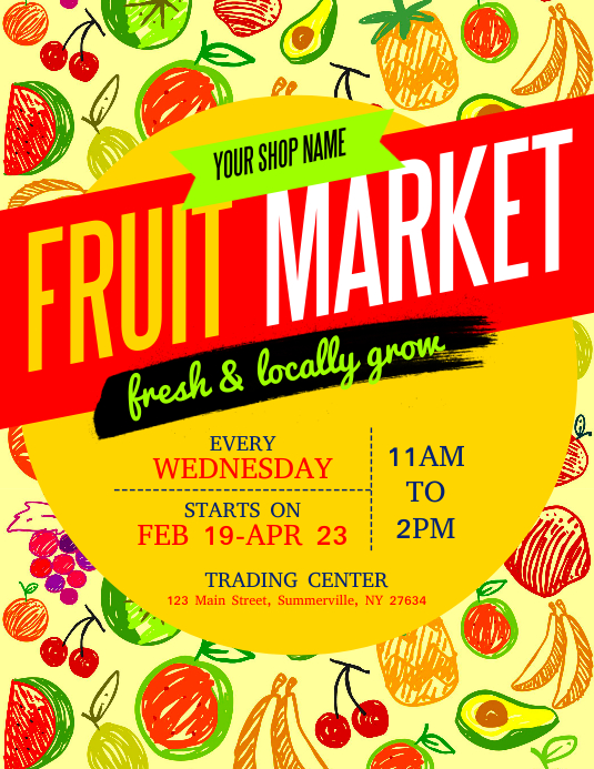 Fruit and veg price labels