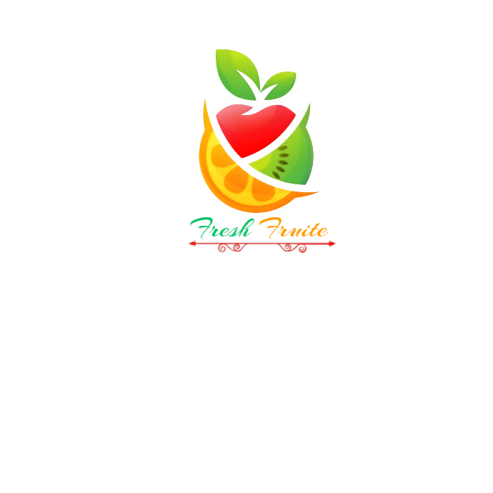 Fruite design Logo template