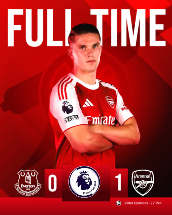 Full Time Match Graphics Full Time Match Result – Arsenal Template | PosterMyWall