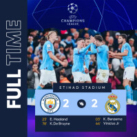 Full Time Match Graphics full time match template | PosterMyWall