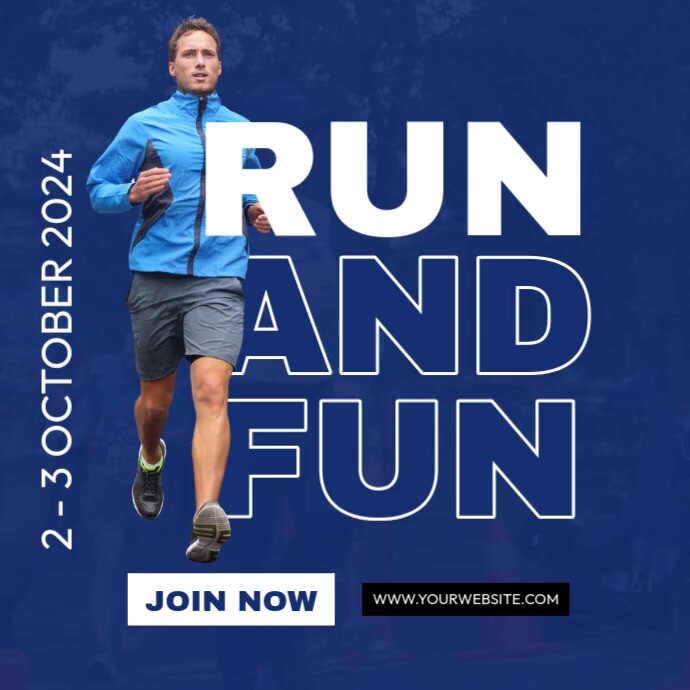 Fun and Run Templat | PosterMyWall