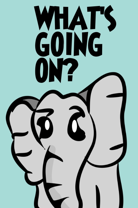 Fun Elephant Template PosterMyWall