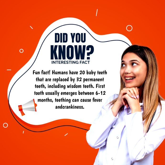 Fun Fact Ads Template | PosterMyWall