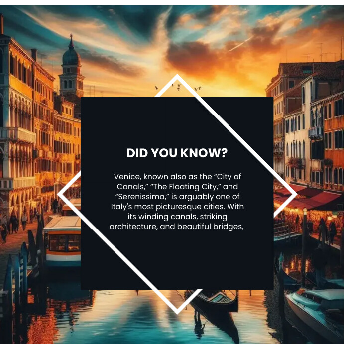 Fun Fact Design Template | PosterMyWall