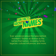 Fun Facts Post Template | PosterMyWall