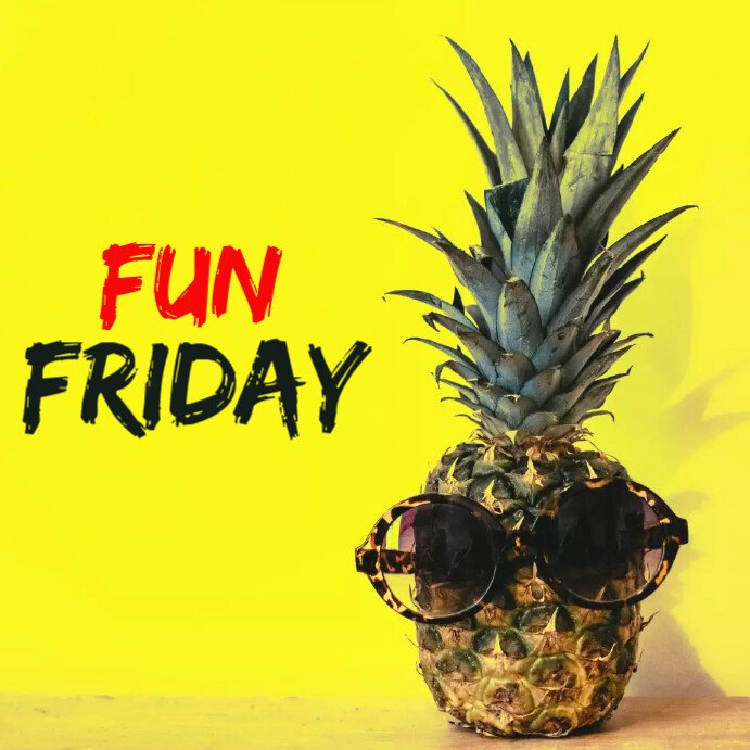 FUN FRIDAY PARTY EVENT TEMPLATE | PosterMyWall