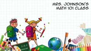 fun Kids educational virtual zoom background Digital Display (16:9) template