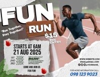 Fun Run Flyer (US Letter) template