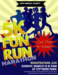 Fun Run Flyer Template | PosterMyWall