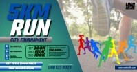 Fun Run Imagen Compartida en Facebook template
