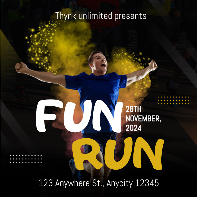 Fun Run Template | PosterMyWall