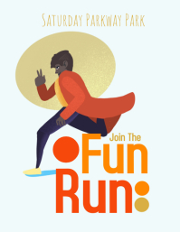 Color Run Flyer Template | PosterMyWall