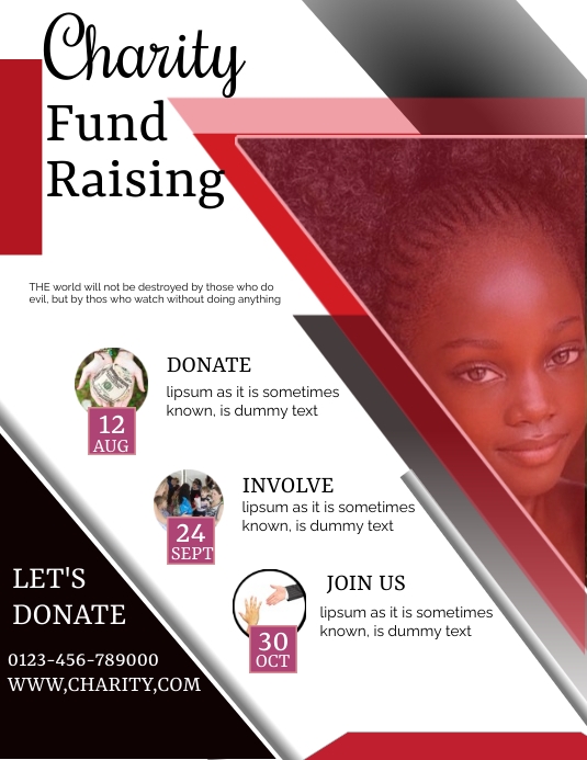 fund raising flyer Template | PosterMyWall
