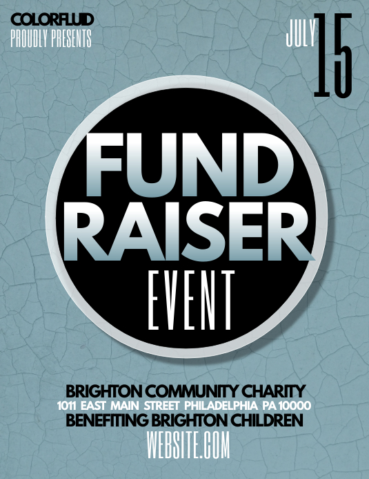 Copy of Fundraiser | PosterMyWall