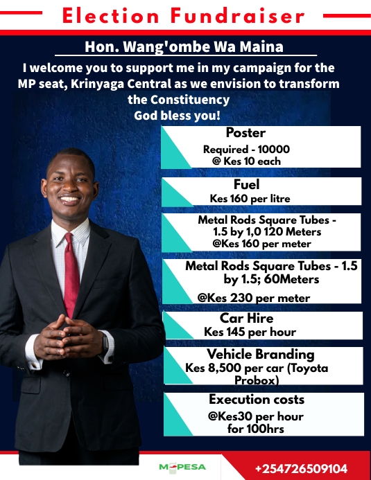 Fundraiser Poster Template | PosterMyWall