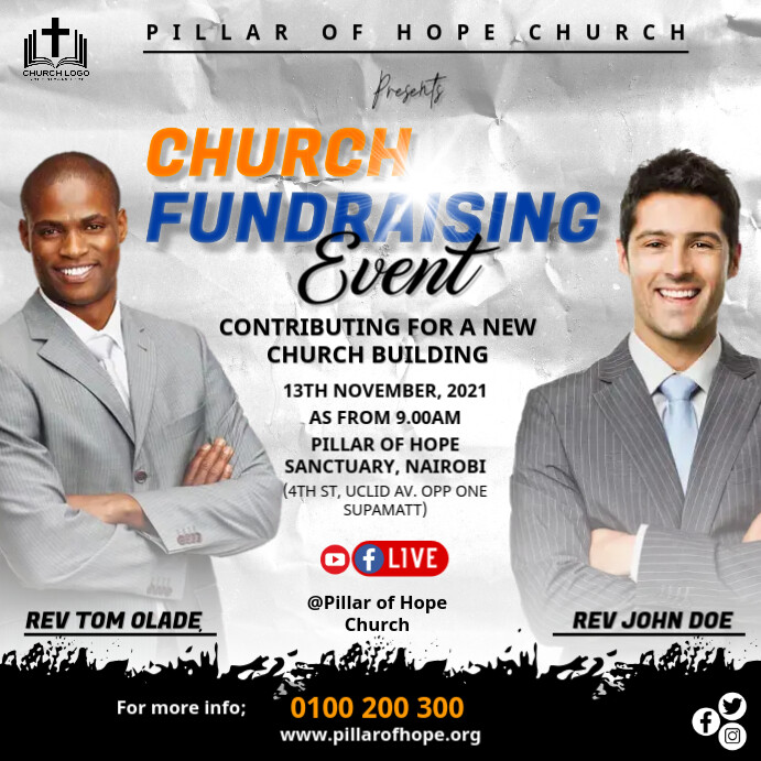 Copy of Fundraising | PosterMyWall