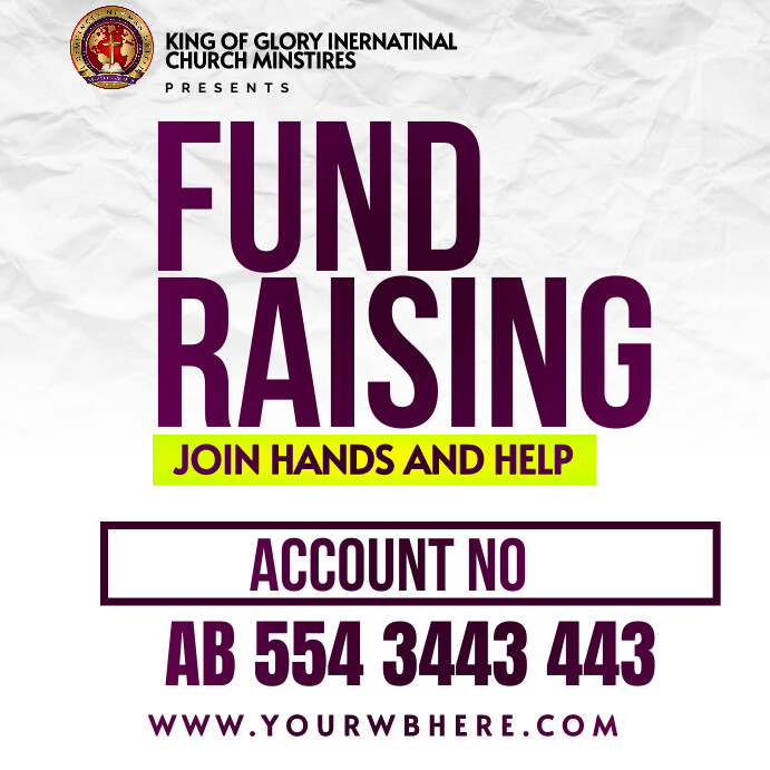fundraising Template | PosterMyWall